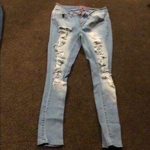Jeans size 9 Holes in jeans